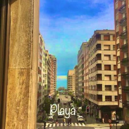 Rocamar Centro Playa San Lorenzo - Parking Gratuito Gijon Luaran gambar